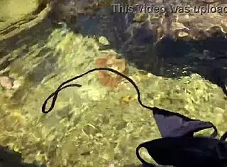 I saw her gettin full of cum at the waterfall.