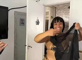 We plugged dai and the japanese girl's ass, now they're double penetrating 😏