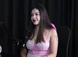 Andriza Haack In Sheer Red Lingerie Sex