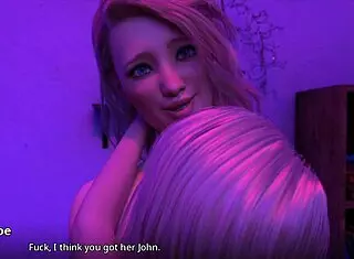 Wow, fucking three sexy cheerleaders in this hentai scene!