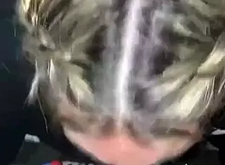 listen to the sound of her sucking and swallowing that cock deepthroat with spitting.