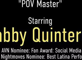 Gabby Quinteros gets dominated and covered in cum