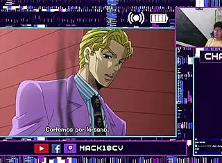 Intense battles in Jojo's Bizarre Adventure part 4