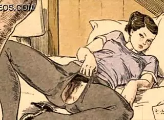 Vintage Antique Retro Erotic Drawings From Hentai Anime