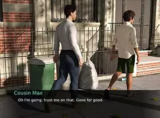 Nursing back to pleasure 151 in 3d cartoon game with cute outfit.