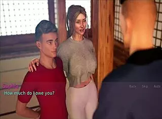 wife and stepmother share homemade moments