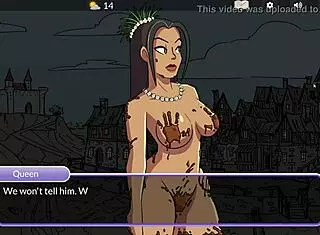 Queen Feels Anal Ecstasy In Brothel