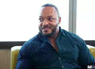 Adrian enjoys a relaxing shower with a friend