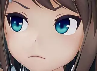 Maya from Kantai Collection gets fucked hard in anime hentai cartoon