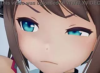 Maya from Kantai Collection gets fucked hard in anime hentai cartoon