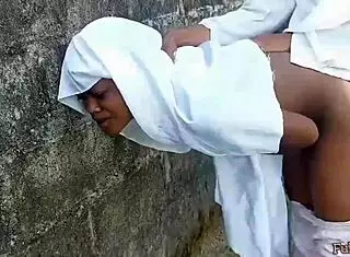 Ijeoma Fucks Strange Man Outdoors