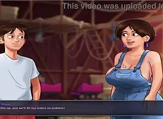 Summer Time Saga UNC Part 21: Old and Busty Character in Hentai Anime Dating Game