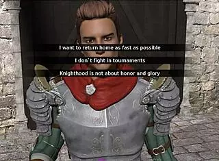 Redhead And Blonde Play Knights Tale