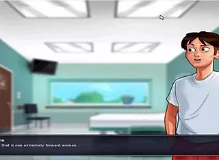 Summer Time Saga UNC Part 21: Old and Busty Character in Hentai Anime Dating Game