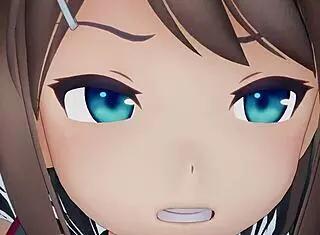 Maya from Kantai Collection gets fucked hard in anime hentai cartoon