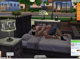 男同志熱吻舔舐親密激情