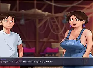 Summer Time Saga UNC Part 21: Old and Busty Character in Hentai Anime Dating Game