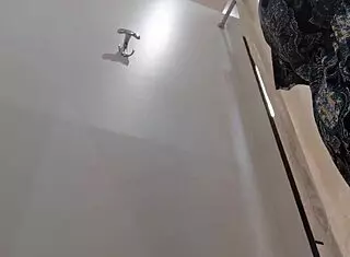 Italian Mother-In-Law Flashes In Leather At Outdoor Store