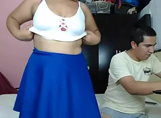 They tied me up and blindfolded me to fuck me like their sexy slave, shoving their cock deep into my throat