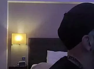 two guys having gay sex in a berlin hotel room on webcam