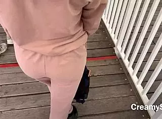 I Barely Had Time to Swallow Hot Cum Risky Public Sex on Ferris Wheel - Creamysofy