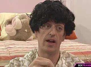 The naughty chubby transsexual wants to play with you?