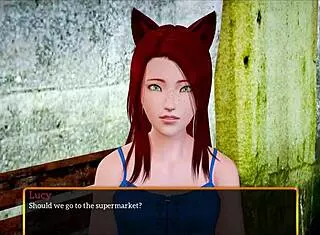 i'm in my new family cartoon game, erotic adventure