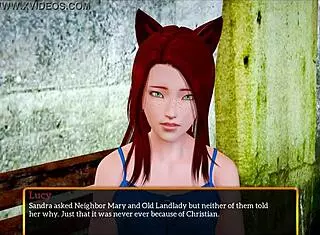 i'm in my new family cartoon game, erotic adventure