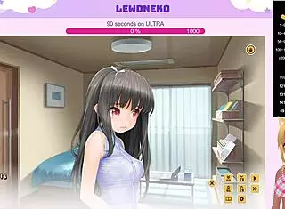 Vtuber lewdneko explores love cubed game part nine