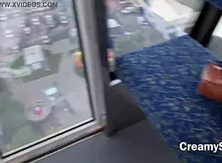 I Barely Had Time to Swallow Hot Cum Risky Public Sex on Ferris Wheel - Creamysofy