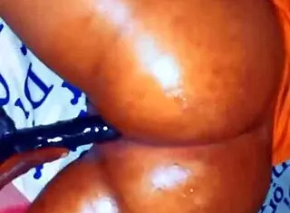 oloshoboyfriend - hijab milf gave me a different feeling as she handles my black cock