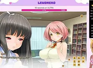 Vtuber lewdneko explores love cubed game part nine