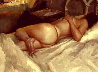 复古情色插画诱惑