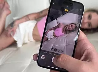 Hey, step dad, can you help your son’s horny teen girlfriend Dylan Moore?