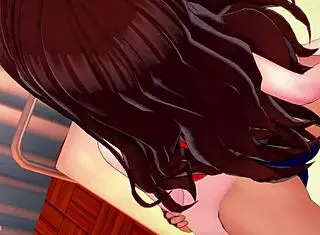 girlfriend fnf in bikini visits the infirmary for some uncensored fun with her friend