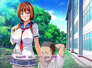 I watch her get creampied in this NTR hentai