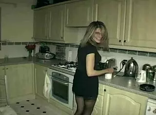 Husband And British Wife In Glasses Share Intimate Moments