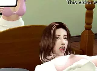 Short story in the sims game 😊