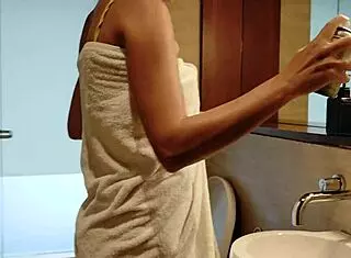 stand up piss in clubhouse shower hot pee on my legs