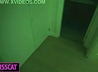 Step son returns and bangs new step mom at midnight