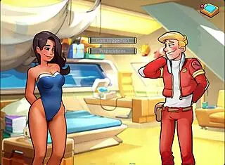 Let's play space rescue and fix the sauna for Lune!