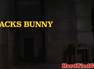 i'm bound and dominated by my black dom