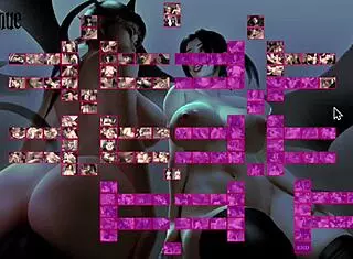 what hardcore sex skills in twin succubus ep10 game scene!