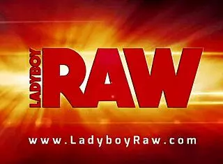 ladyboy lucky scores big with hardcore anal action