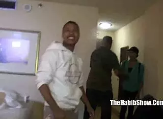 ftm stud phoenoisseur fucks sexy ebony redbone lizzy in ghetto reality porn with big cock and moaning