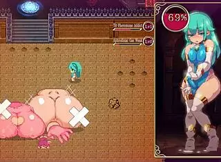 Giant tits mechanical angel is draining my futa dick!