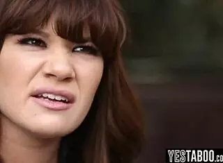 Teen 18+ in missionary position gets blowjob and shows big tits. 😍