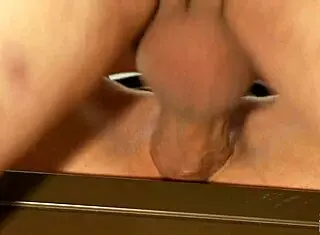 Busty blonde milf takes big cock hard.