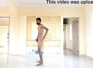 rajesh playboy 993 striping masturbating dick spanking moaning and cumming in the paper cup