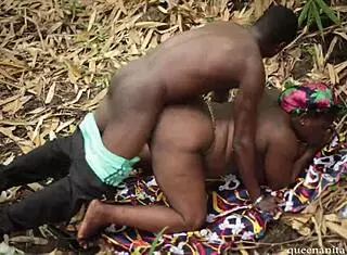 did stepmom and stepson enjoy fucking in the public farm?